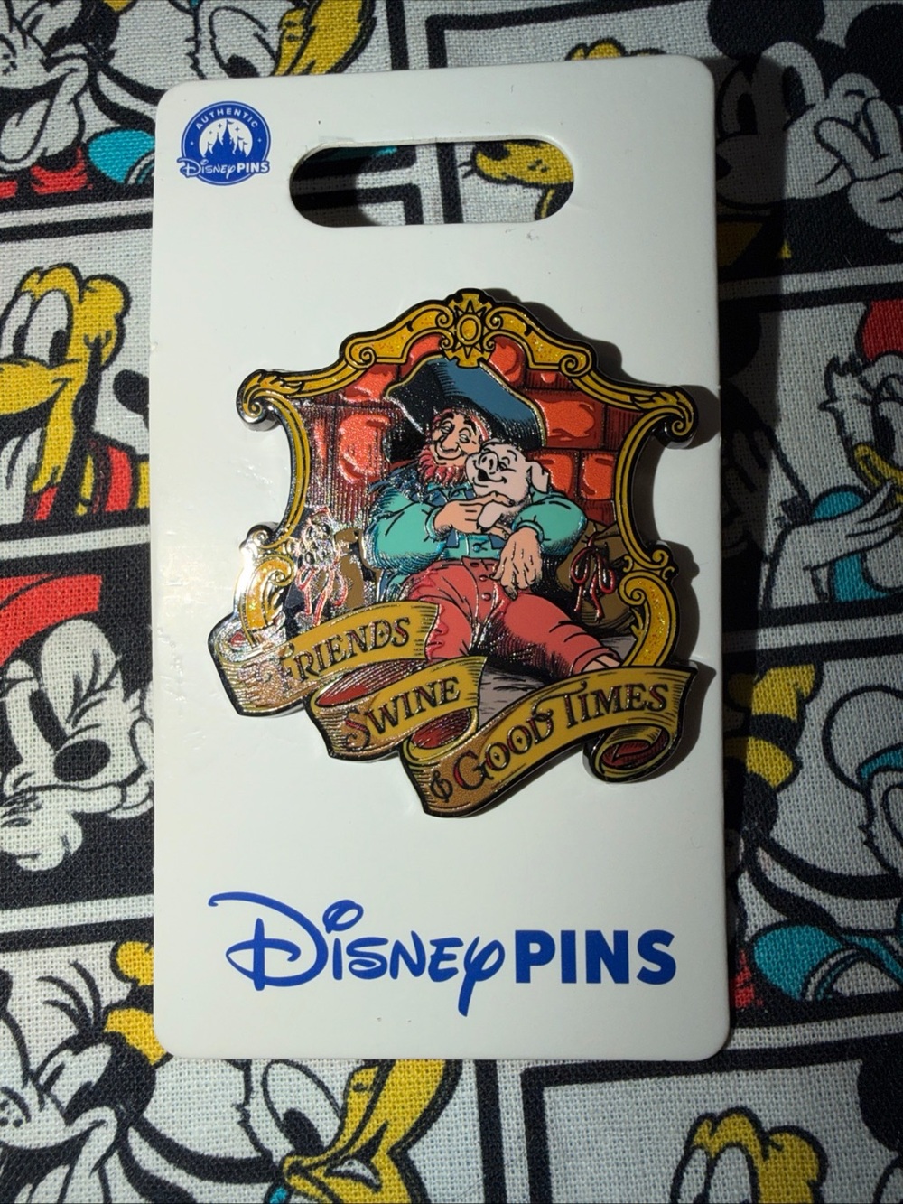 Disney Pirates of the Caribbean Exclusive Pin Friends Swine & Good Times Single
